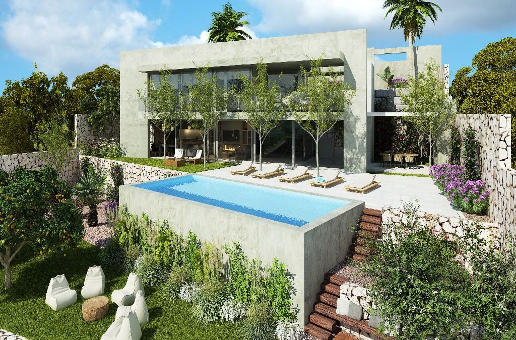 Luxusprojekt einer Energiesparvilla mit Pool in Calpe kaufen 890.000 €