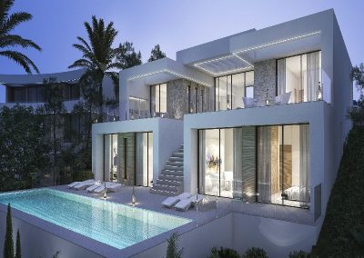 Neubau Villa in Javea auf 2 Etagen mit Meerblick und großem Pool 1.675.000 €