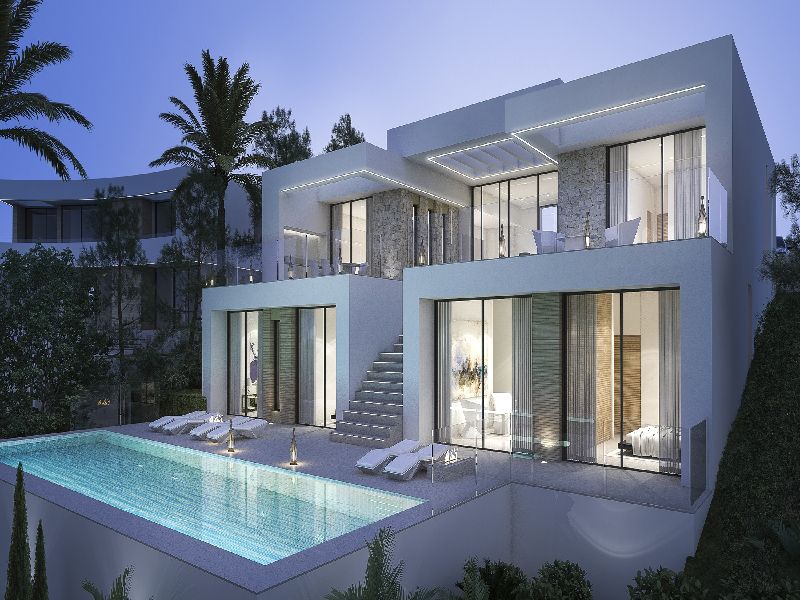 Neubau Villa in Javea auf 2 Etagen mit Meerblick und großem Pool 1.675.000 €
