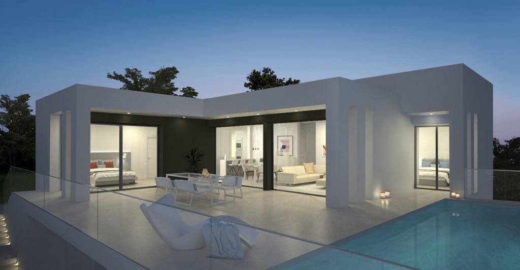Luxusvilla Projekt mit Panorama-Meerblick in Benitachell zu verkaufen 817.000 €  RESERVIERT