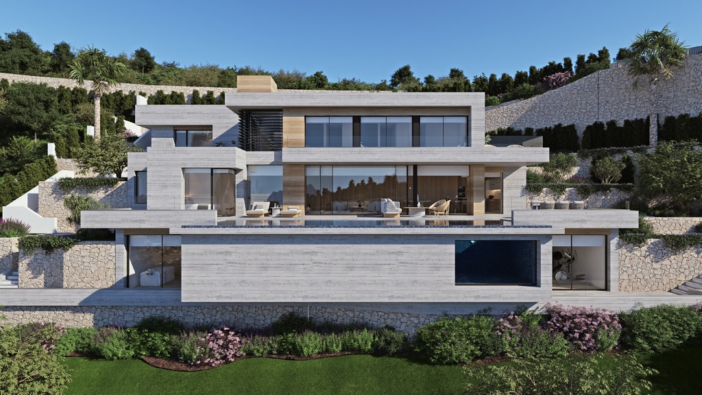 Stilvolles Villenprojekt mit Meerblick in Benissa Costa zu verkaufen 3.125.000 €