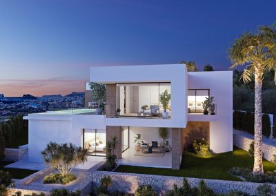Luxusvilla Projekt mit Panorama-Meerblick in Benitachell zu verkaufen 1.767.000 €
